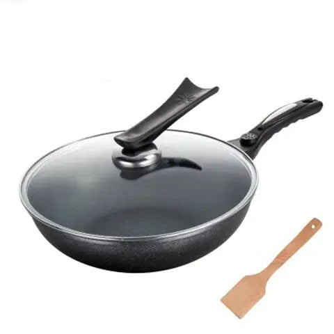 Korean Non-Stick Stone Frying Pan for Induction & Gas Anti Spier