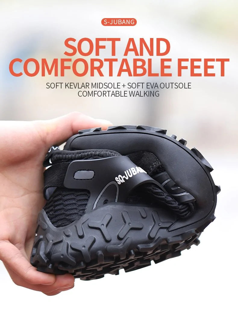 Anti-collision and Anti-smashing Breathable Safety Shoes Anti Spier