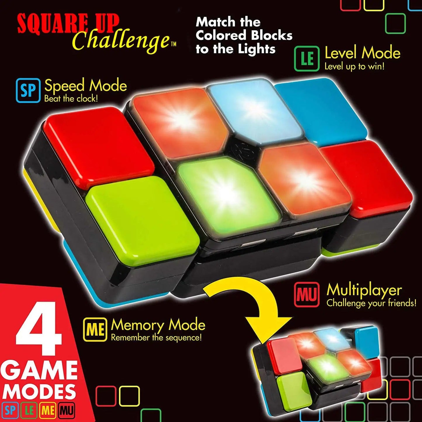 Square Up Challenge Puzzle Game Anti Spier