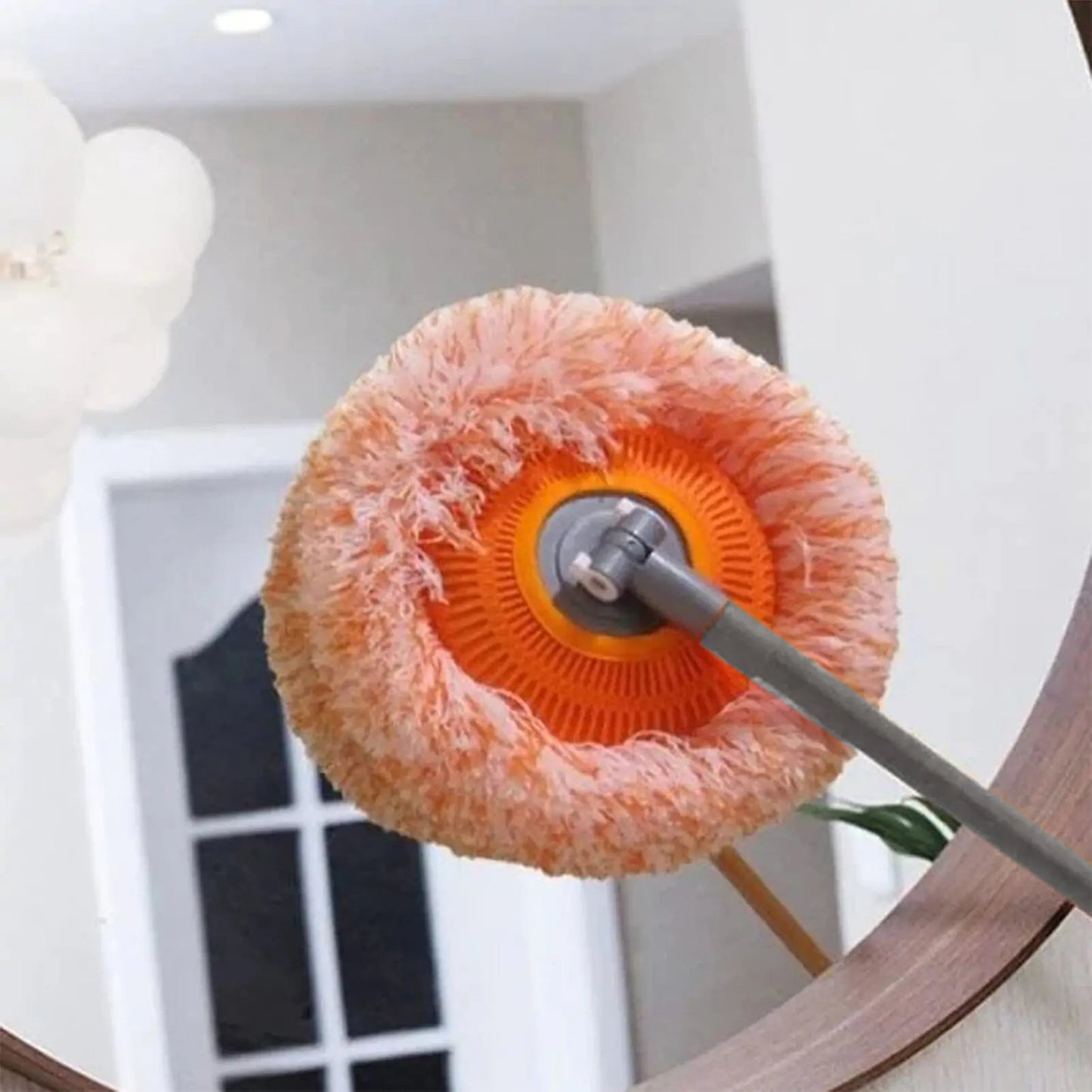 Floor Mop with Extendable Long Handle Anti Spier