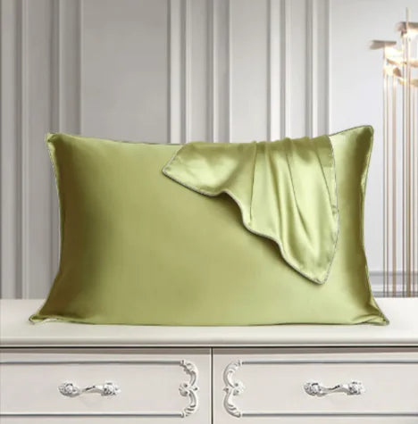 Premium Pure Silk Pillowcase – 100% Natural Real Silk Anti Spier