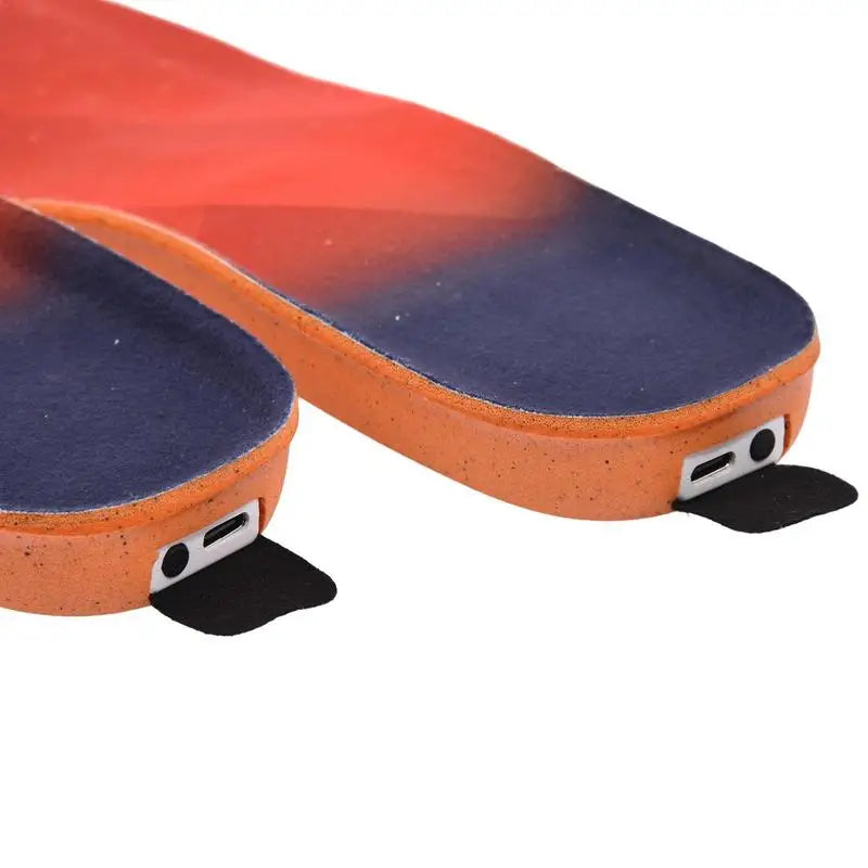 Heated Insoles USB Rechargeable Foot Warmer With Remote Control Cuttable Electric Heated Insoles For Men Women Outdoor Hunting Anti Spier