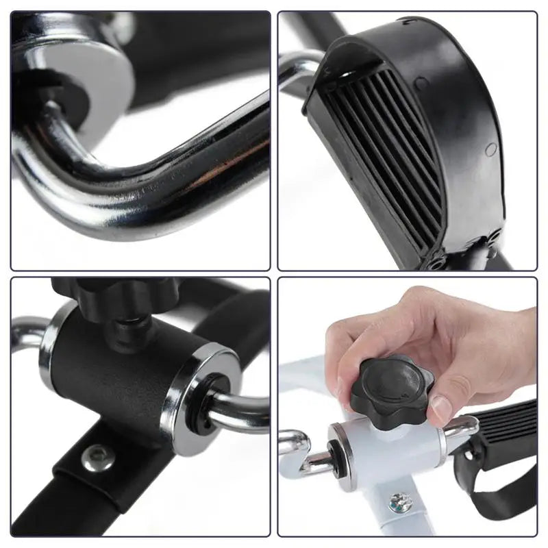 Metal Frame Pedal Exerciser Muscle Training Fully Assembled Exercise Pedals Arms Legs Trainer For Indoor Anti Spier