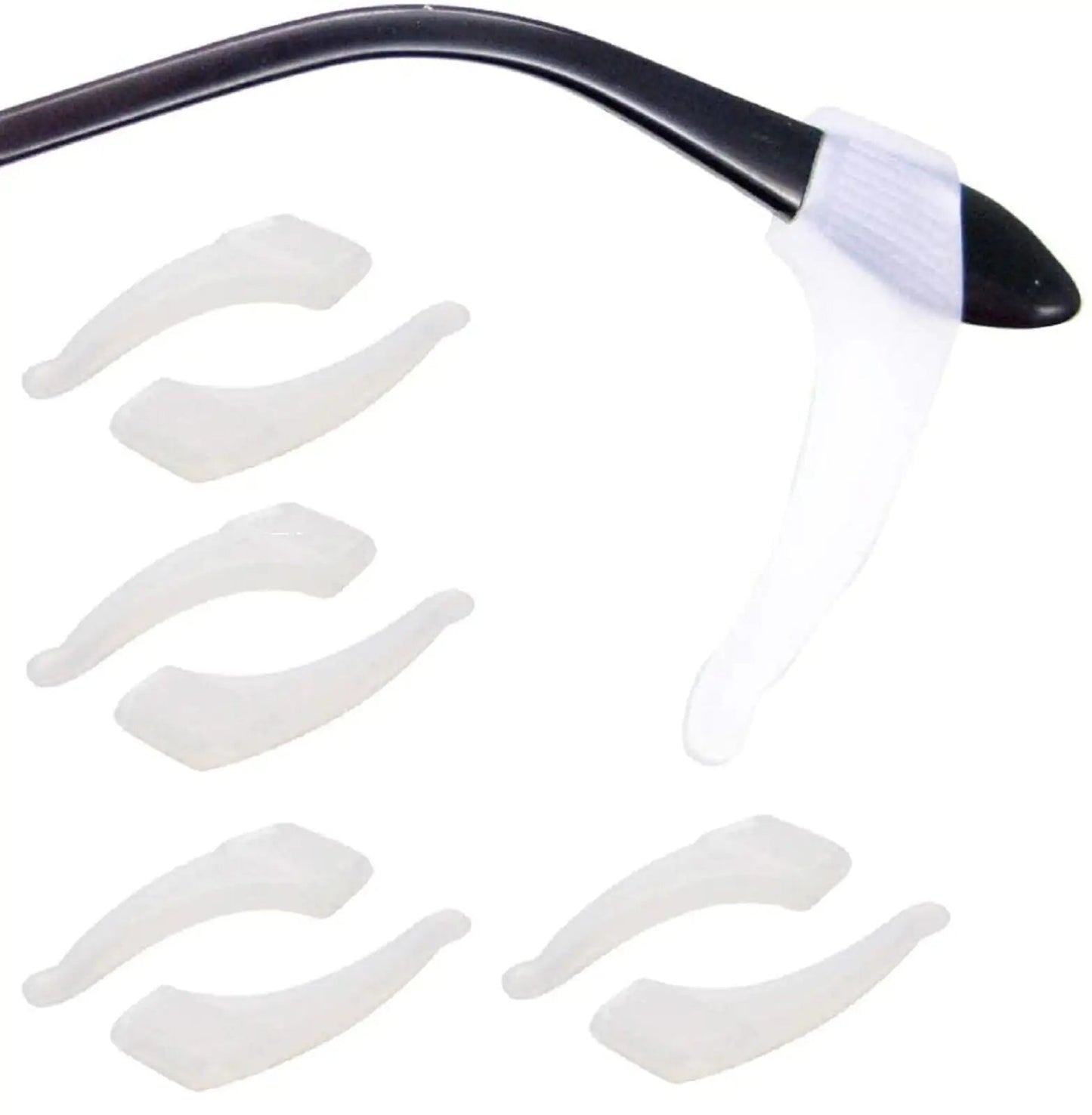 4 Pair Anti Slip Glasses Ear Hooks Tip Anti Spier