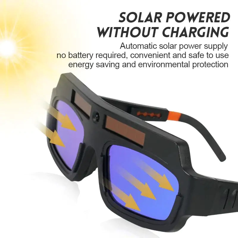 Griffin's Welding School™ Auto-Darkening Anti-Glare Goggles Anti Spier