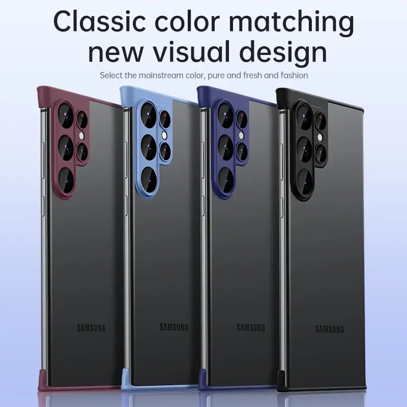 Samsung Galaxy Ultra Luxury Silicone Case Anti Spier