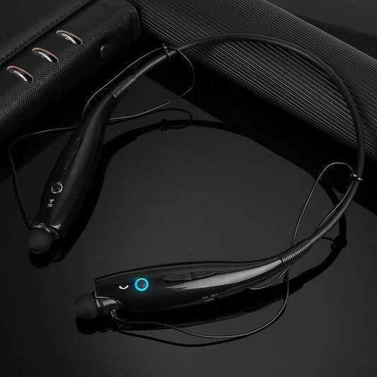 Bluetooth Neckband Wireless Headphones Mic Headset Stereo Earbuds Earphone Anti Spier