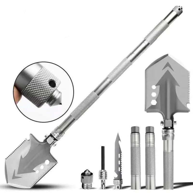 Multifunctional Folding Outdoor Military Shovel Tool Anti Spier