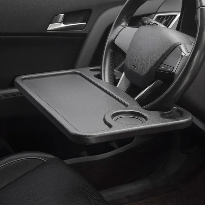 Car Portable Dining Table Car Steering Wheel Tray Anti Spier