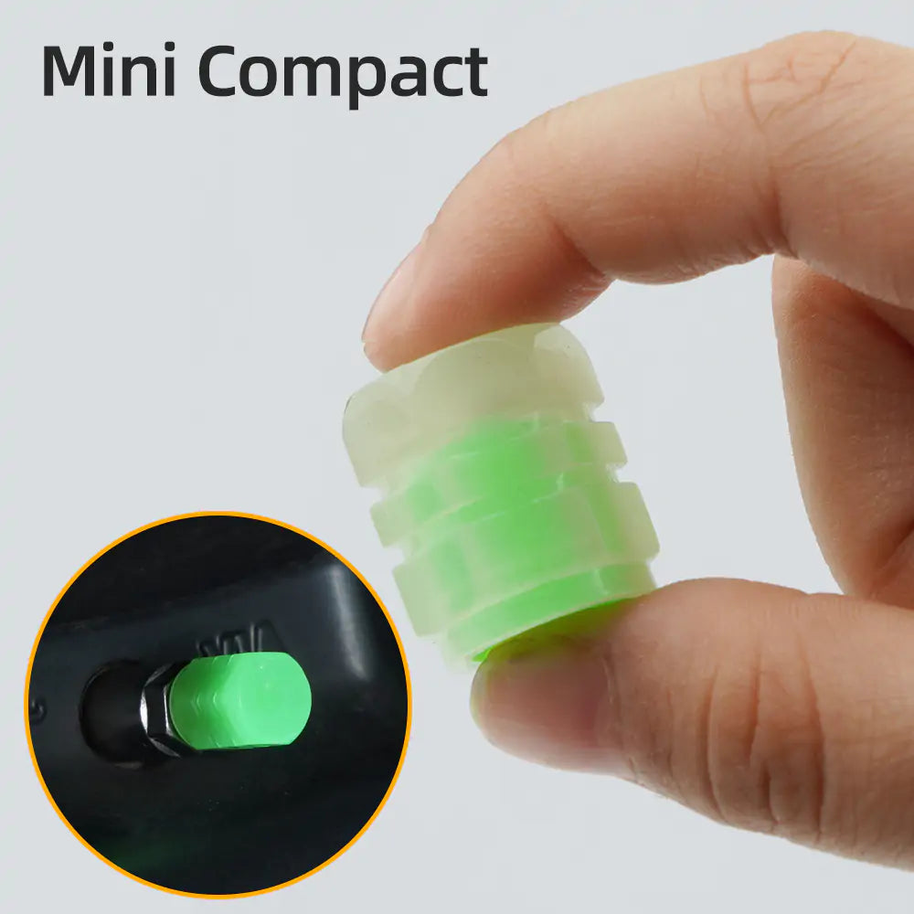 Luminous Tire Valve Stem Cap Anti Spier