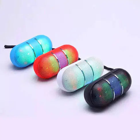 Dance With Me Portable Bluetooth Speaker With DISCO LED Lights Anti Spier