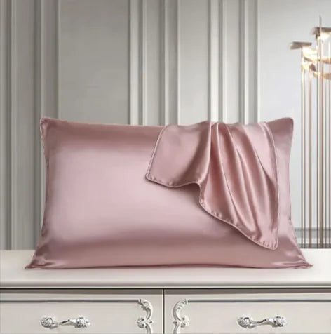 Premium Pure Silk Pillowcase – 100% Natural Real Silk Anti Spier