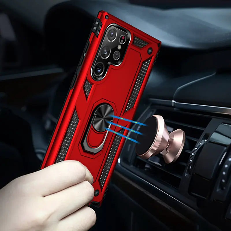 Shockproof Amour Samsung Phone Case Anti Spier