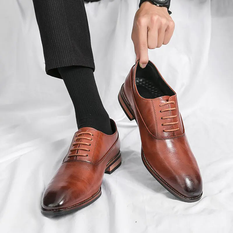 Luxury High-Quality Men's Shoes Anti Spier