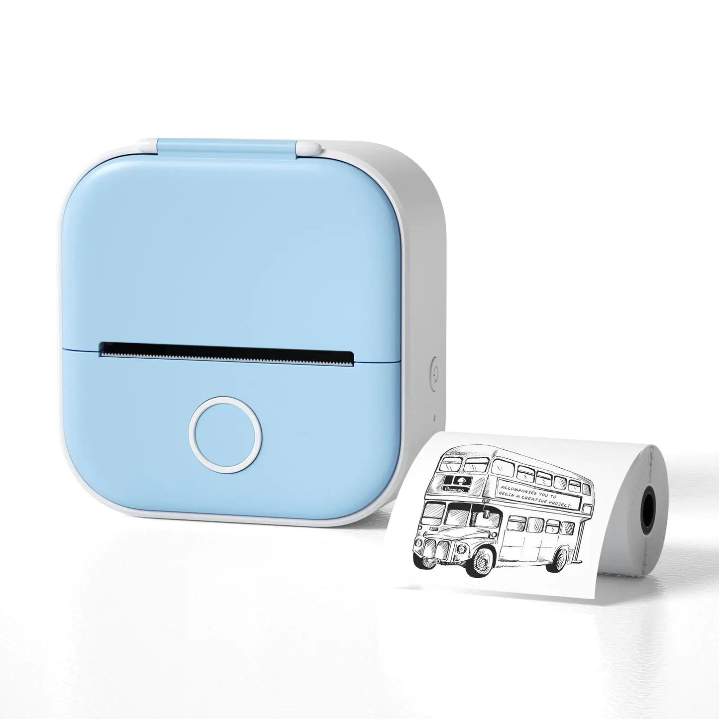 Portable Mini Thermal Label Printer Home Photo Printer Student Wrong Question Printer Bluetooth Mini Label Printer Price Tag - Anti Spier