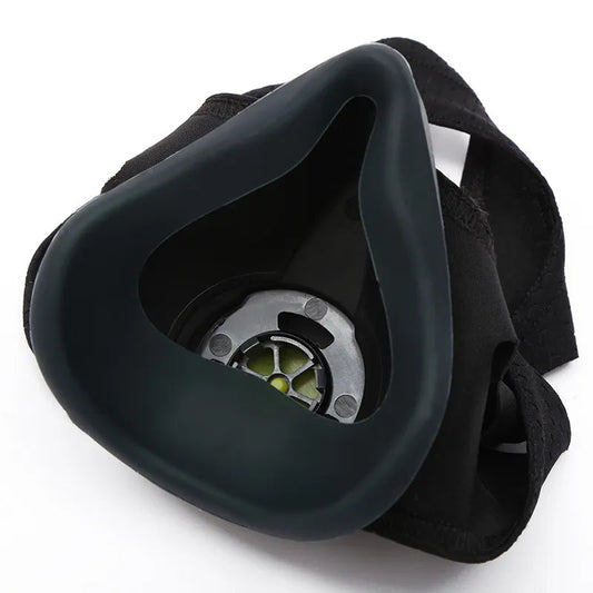 Black Exercise Resistance Mask Anaerobic Adjustable Anti Spier