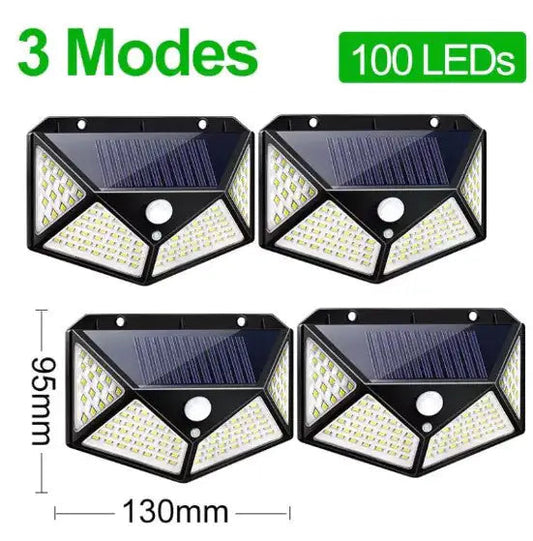 Solar Lamp With Motion Detector Anti Spier