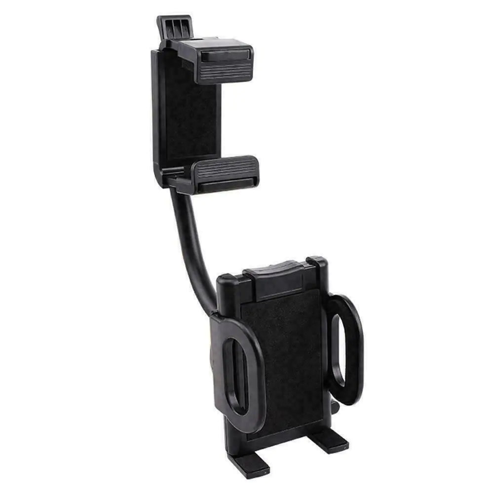 Universal 360° Car Rearview Mirror Mount Stand Holder Cradle For Cell Phone GPS Anti Spier