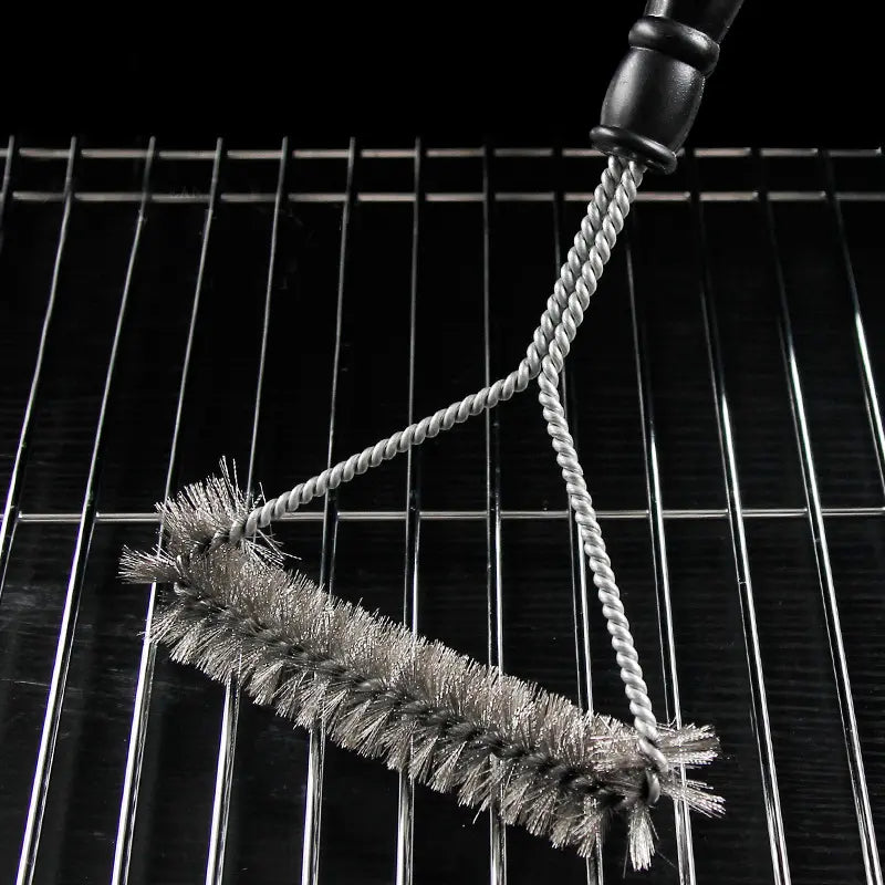Stainless Steel BBQ Grill Cleaning Brush - 1pc Tool Anti Spier