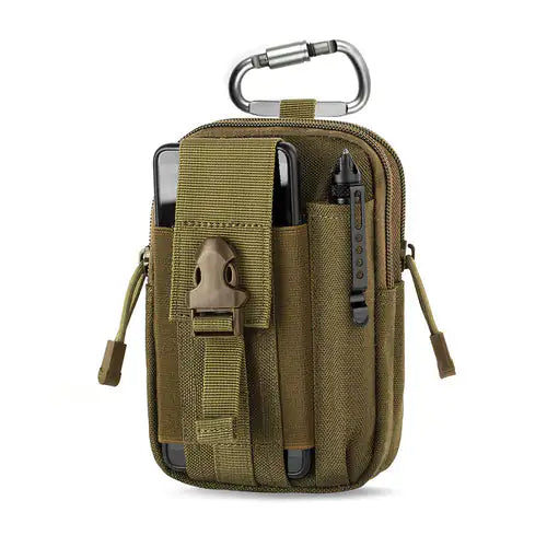 Compact Multi-Purpose Gadget Pouch Waist Bag - Anti Spier