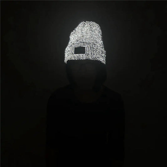 Reflective Beanie Anti Spier