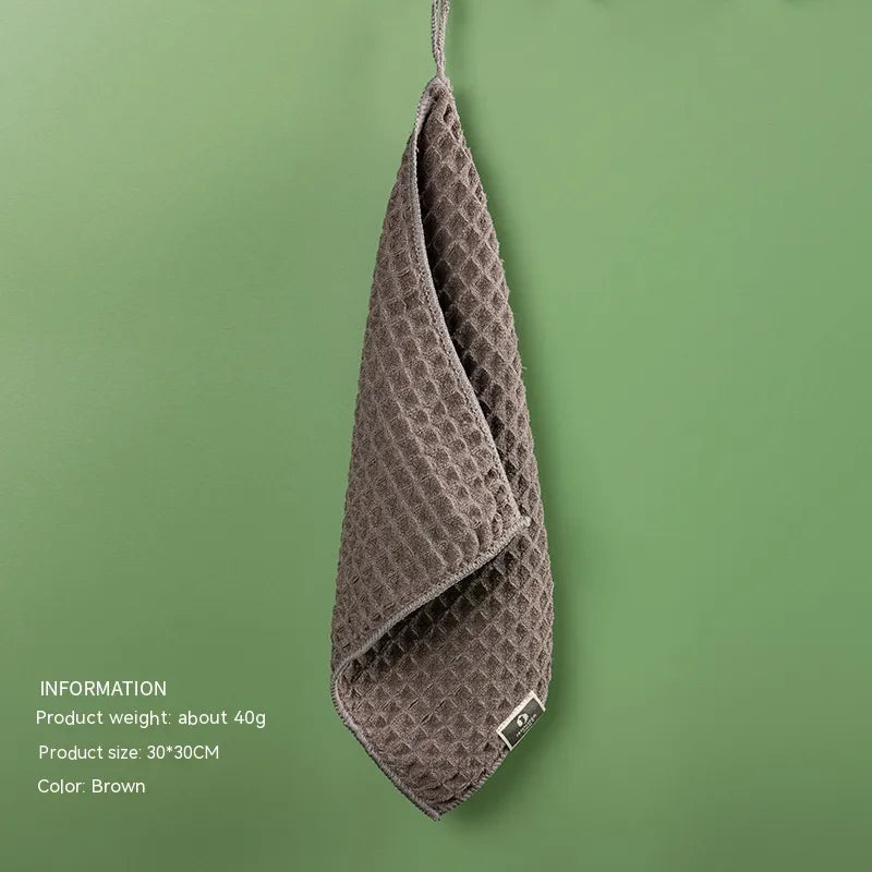 Microfiber Skin-friendly Non-lint Waffle Microfiber Towel Anti Spier