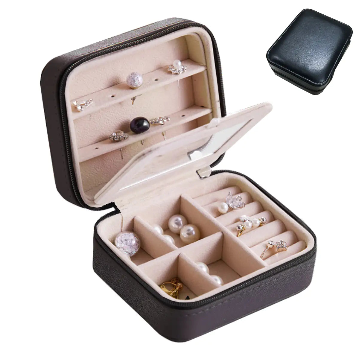 Cool Jewels A Palm Sized Compact Jewelry Box Anti Spier