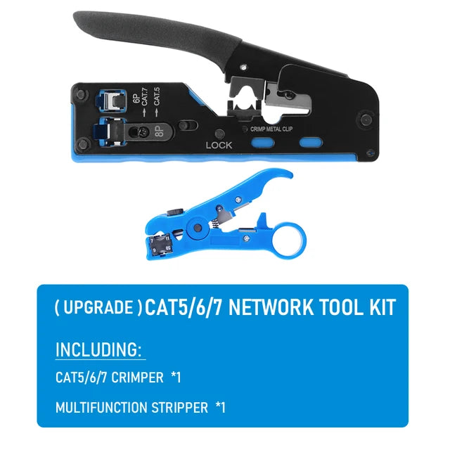 Crimper Stripper Cutter Anti Spier