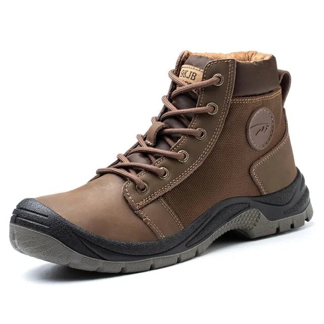 Anti-Smashing Construction Safety Work Sneakers Warm Anti Spier
