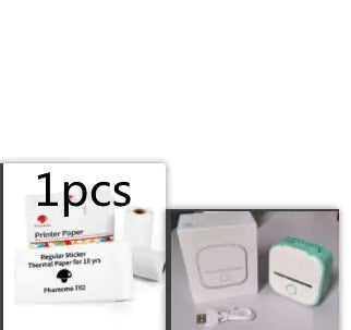Portable Mini Thermal Label Printer Home Photo Printer Student Wrong Question Printer Bluetooth Mini Label Printer Price Tag - Anti Spier