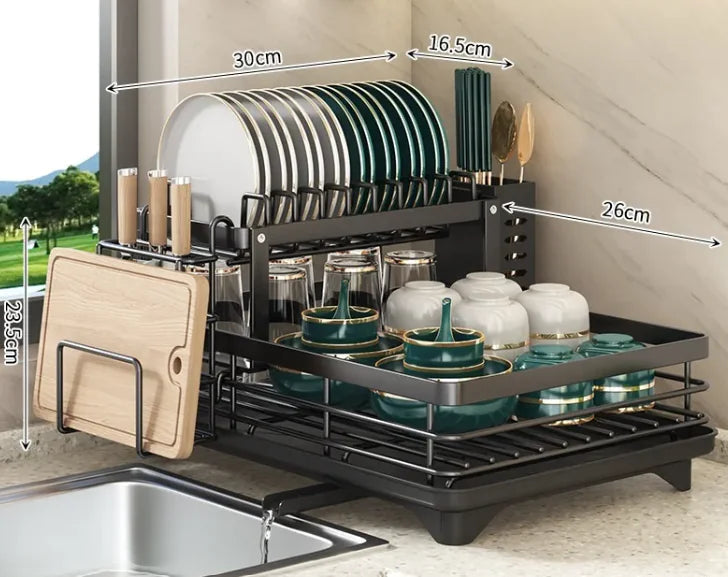 Kitchen Storage Rack Dish Storage Household Anti Spier