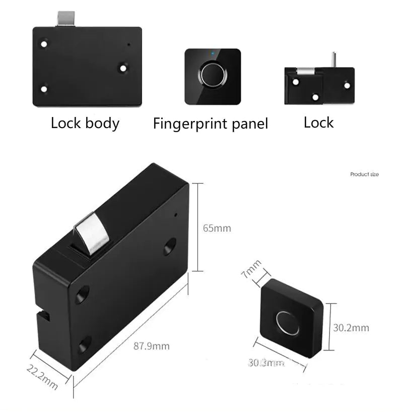 Electronic Cabinet Lock Anti Spier