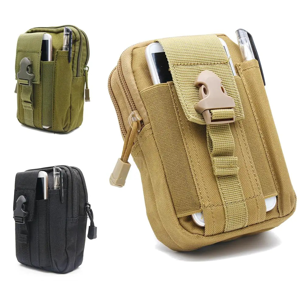 Waterproof Tactical Pouch Belt Waist Pack - Anti Spier