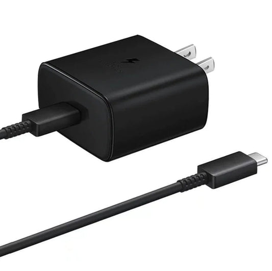 45W USB-C Super Fast Wall Charger + 6FT Cable For Samsung Galaxy S20 S21 S22 S23 Anti Spier