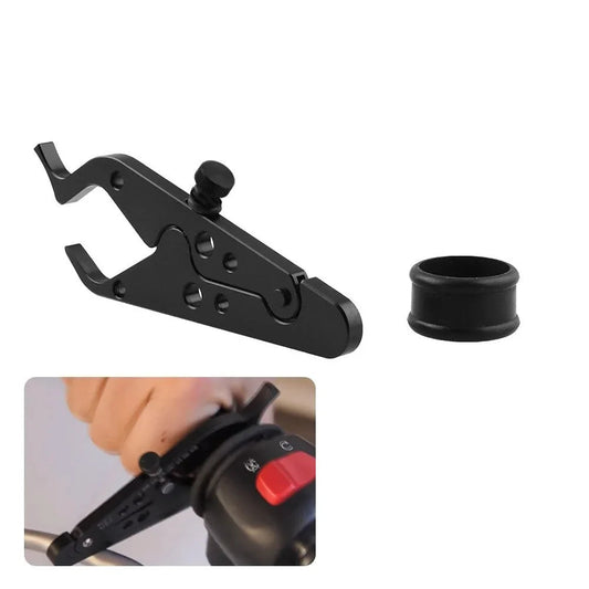 Enhanced Motorcycle Control With Throttle Lock Anti Spier