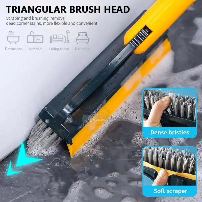 Stiff Bristle Floor Scrub Brush Anti Spier