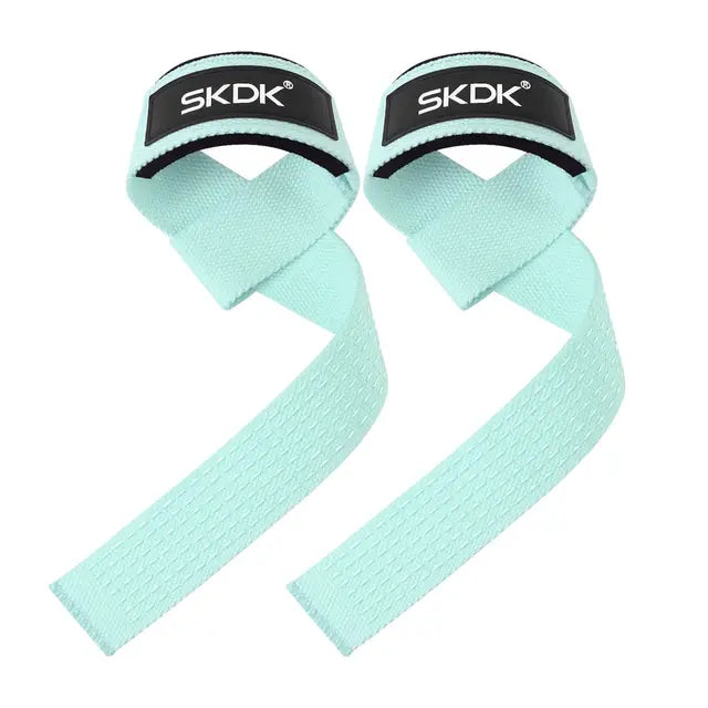 Anti-Slip Silicone Weightlifting Wrist Straps Anti Spier