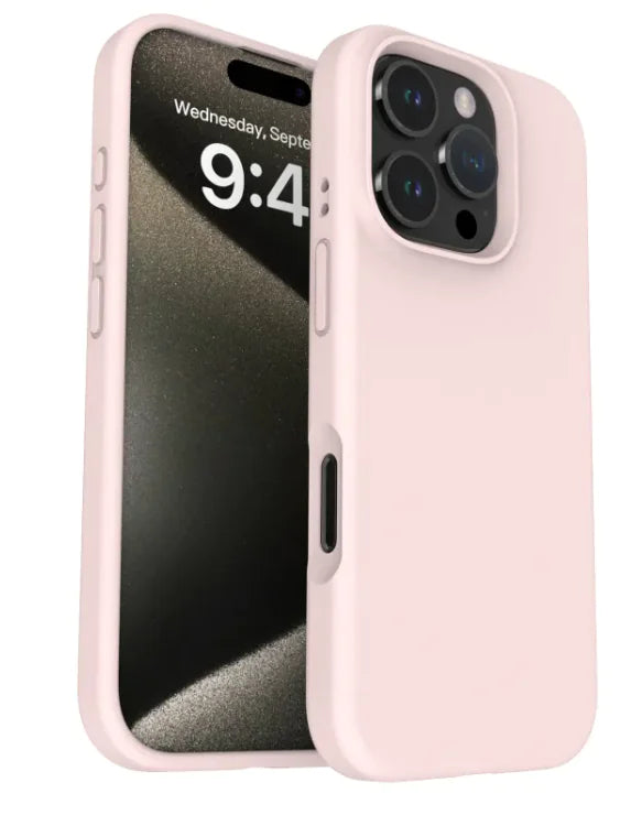 Solid Color Drop-resistant Phone Case Liquid Silicone Phone Case Anti Spier