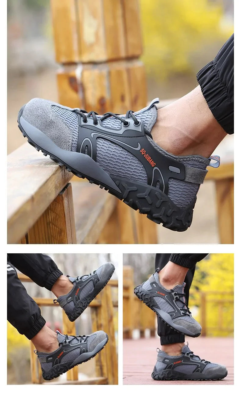Anti-collision and Anti-smashing Breathable Safety Shoes Anti Spier