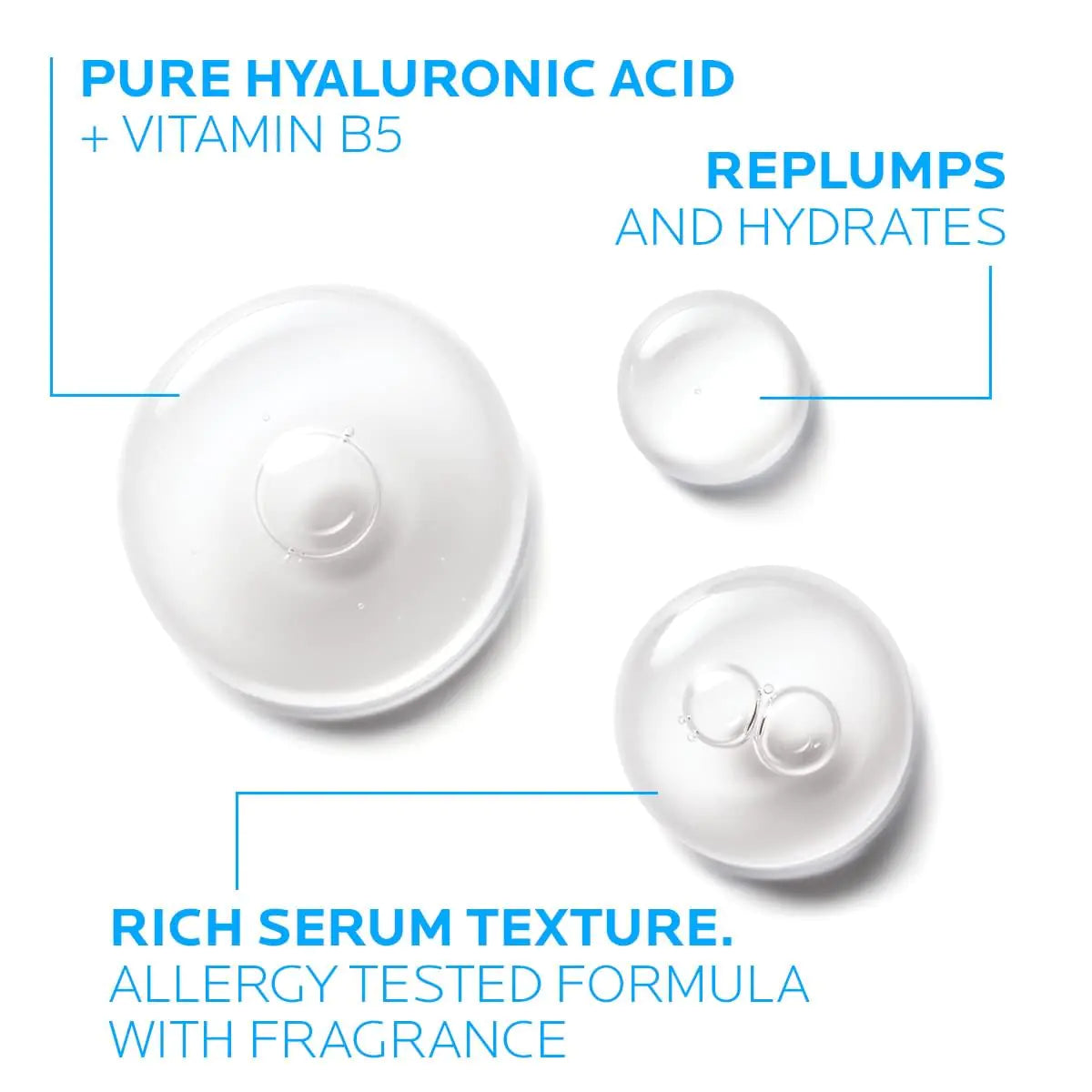 La Roche-Posay Hyalu B5 Pure Hyaluronic Acid Serum for Face, with Vitamin B5, Anti-Aging Serum for Fine Lines and Wrinkles, Hydrating Serum to Plump and Repair Dry Skin, Safe on Sensitive Skin 1 Fl Oz (Pack of 1) Anti Spier