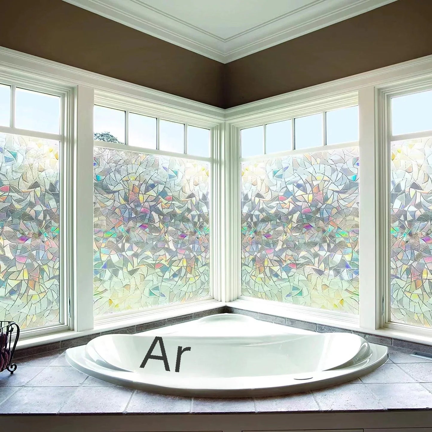 Frosted Glass Window Film for Privacy and Light Control Anti Spier