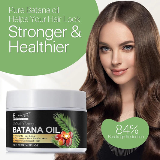Raw Batana Oil for Hair Growth and Repair -100% Pure, Unrefined Oil from Honduran Rainforests Prevent Hair Loss and Enhances Hair Thickness in Men & Women 4.2 Fl Oz (Pack of 1) Anti Spier