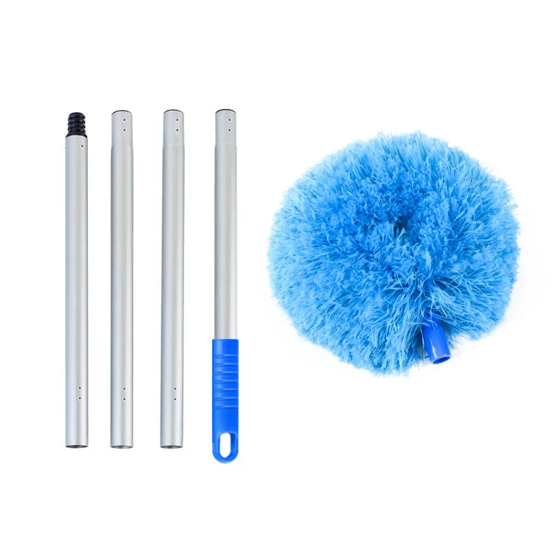 Retractable Feather Duster Ring Dust Sweeping