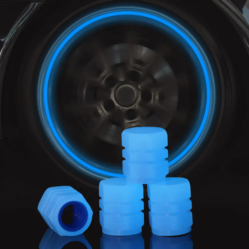 Luminous Tire Valve Stem Cap Anti Spier