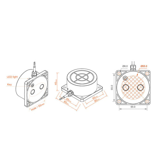 Wireless Water & Fuel Level Sensor Anti Spier