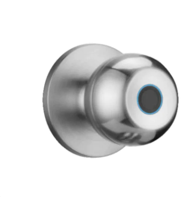 Smart Round Door Lock Ball Lock Household Smart Lock One Hold Open Fingerprint Lock Anti Spier