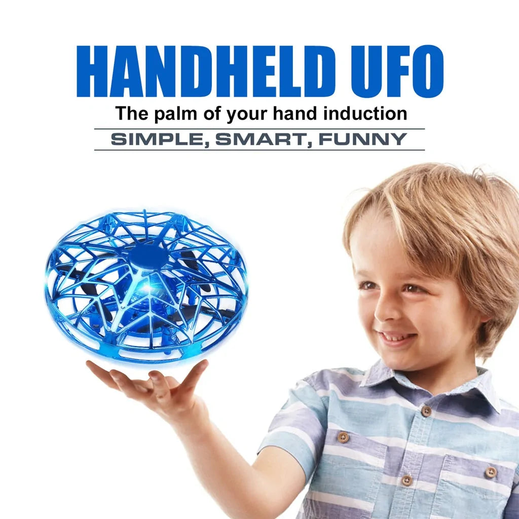 Mini Drone Quad Induction Levitation UFO Anti Spier