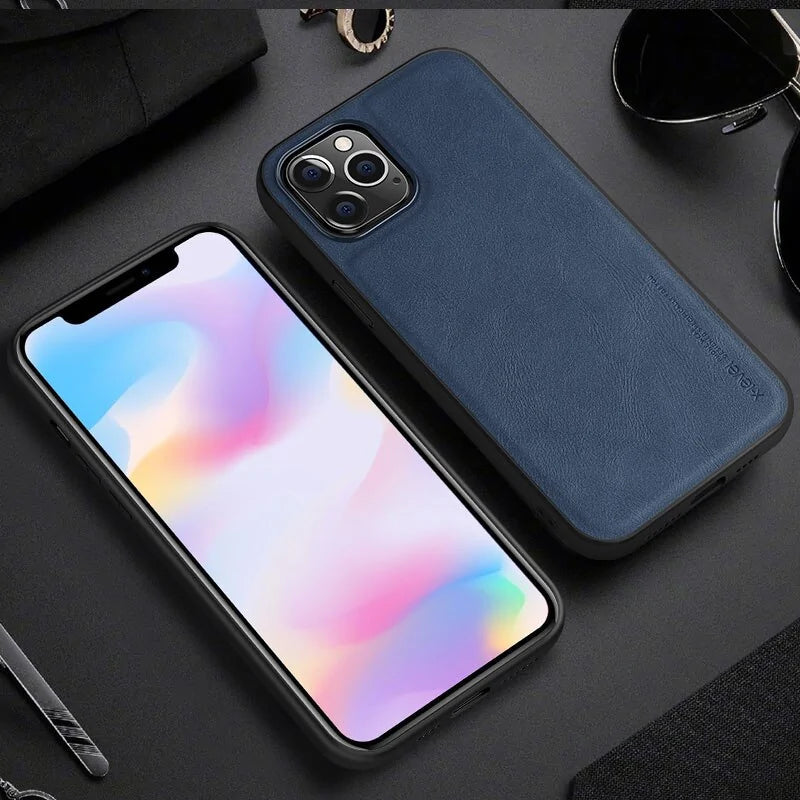 Leather iPhone Case Anti Spier