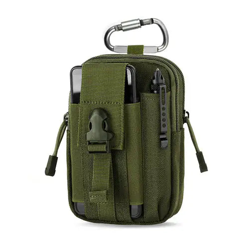 Compact Multi-Purpose Gadget Pouch Waist Bag - Anti Spier
