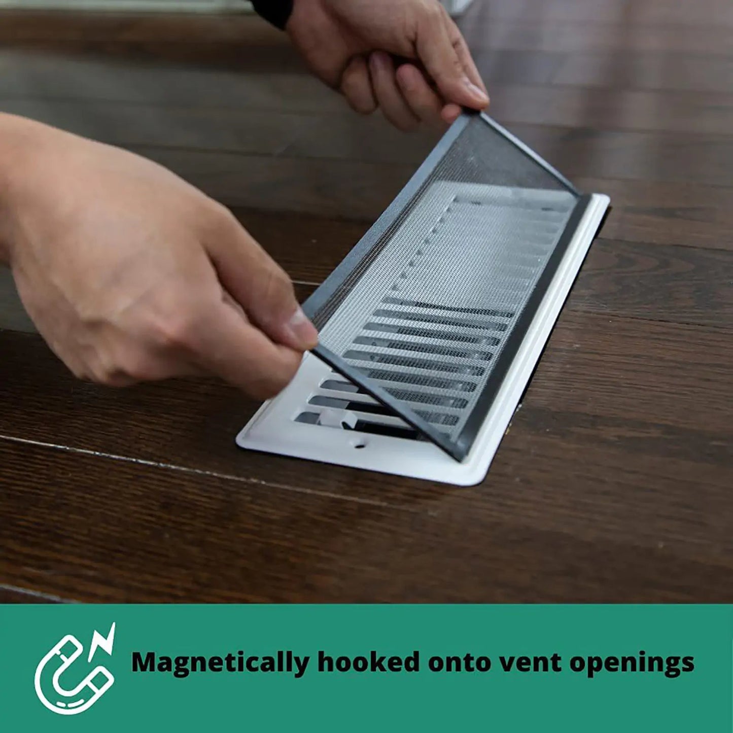 Mesh Magnetic Air Vent Floor Screen Cover Anti Spier
